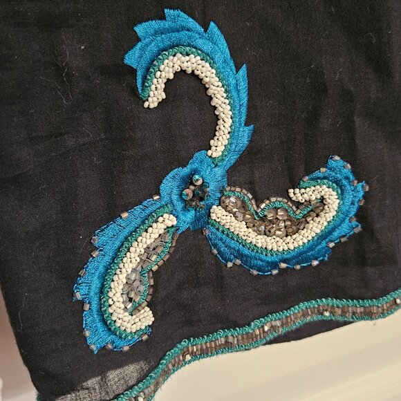 French Connection Beaded Floral Mini Dress - Picture 5 of 9